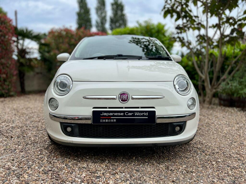 Fiat 500 Lounge White #2