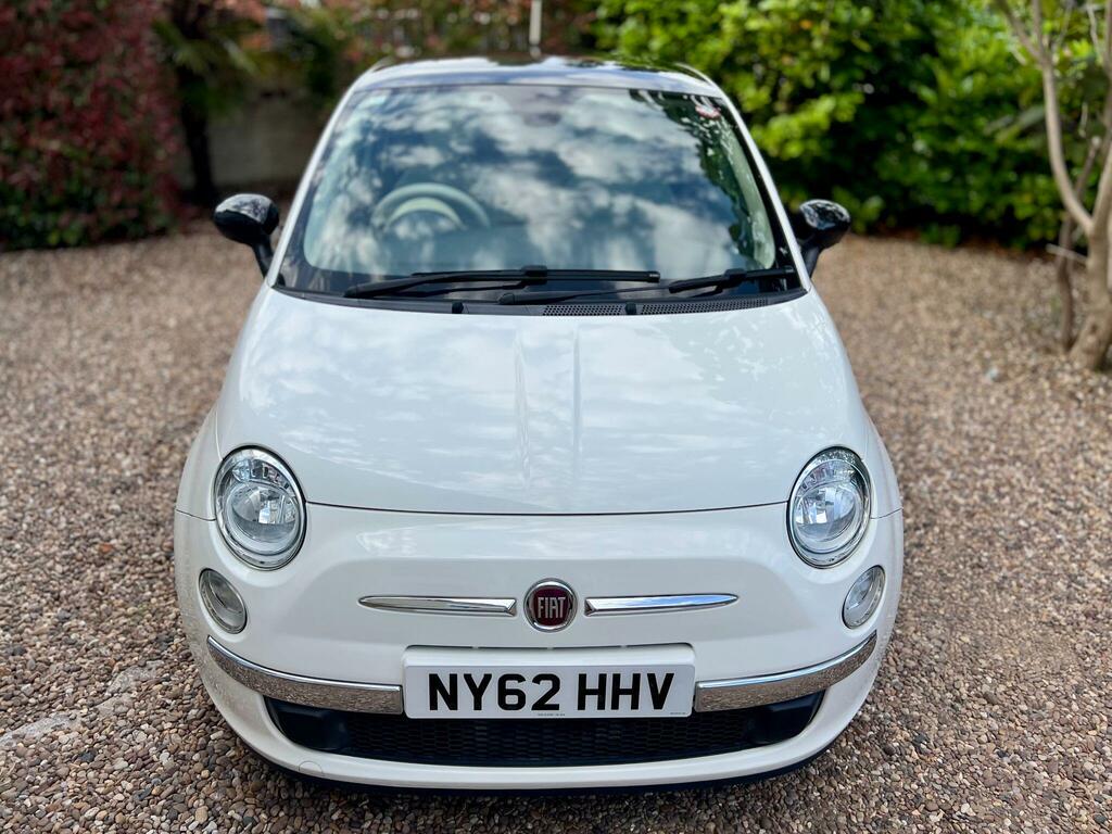 Fiat 500 Lounge White #3