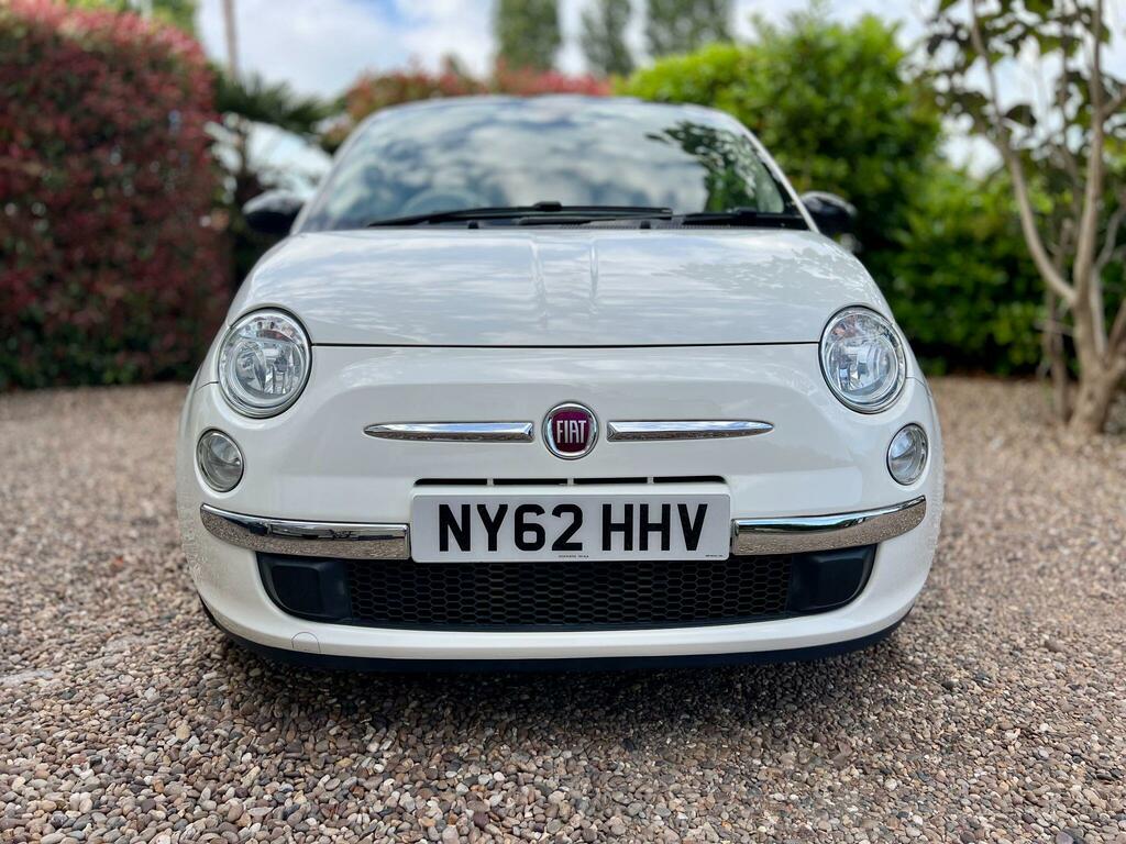 Fiat 500 Lounge White #2
