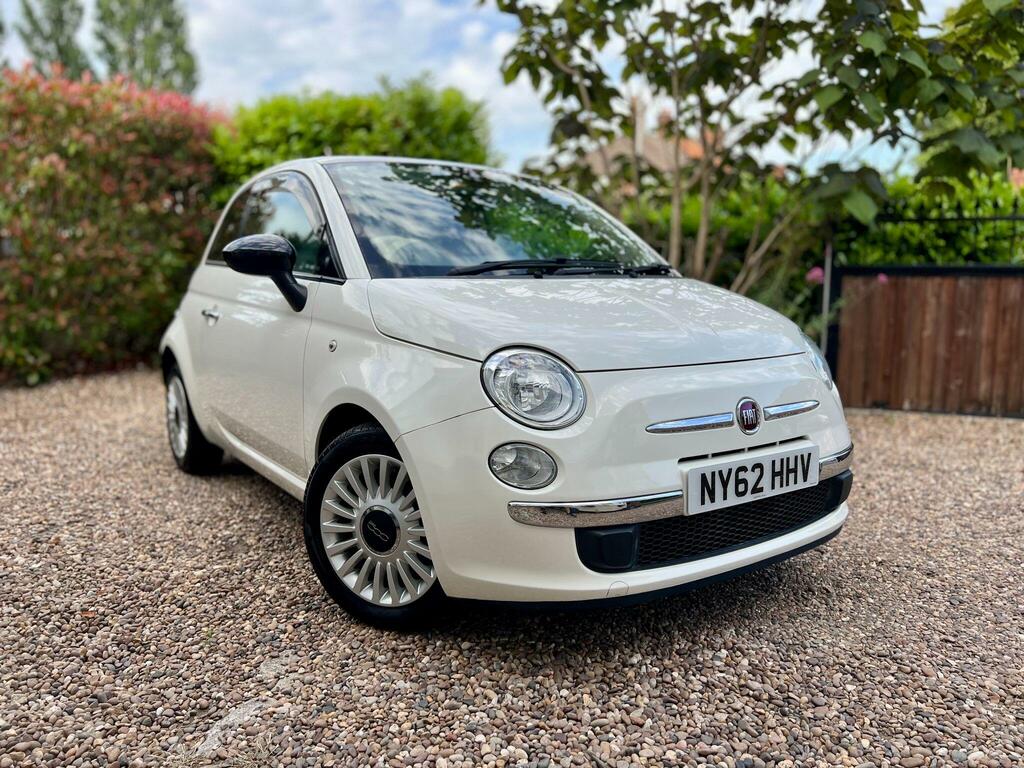 Fiat 500 Lounge White