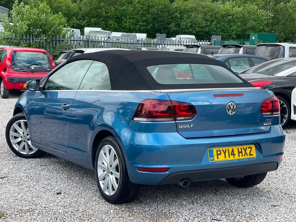 Volkswagen Golf 1.6 Tdi Bluemotion Tech Se Cabriolet Euro 5 Ss Blue #6