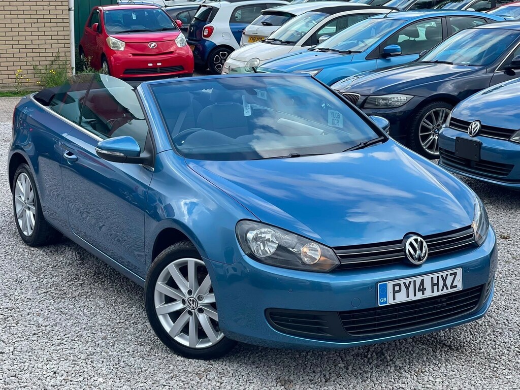 Volkswagen Golf 1.6 Tdi Bluemotion Tech Se Cabriolet Euro 5 Ss Blue