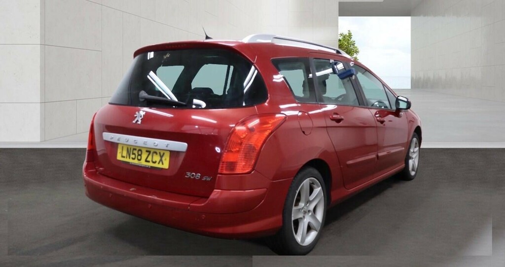 Peugeot 308 SW 2.0 Hdi Fap Sport Red #4