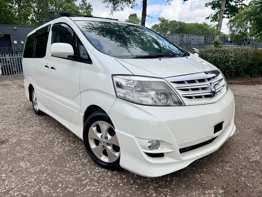 Toyota Alphard Fresh Import As Premium 2.4 8 Seats Mpv Petro White