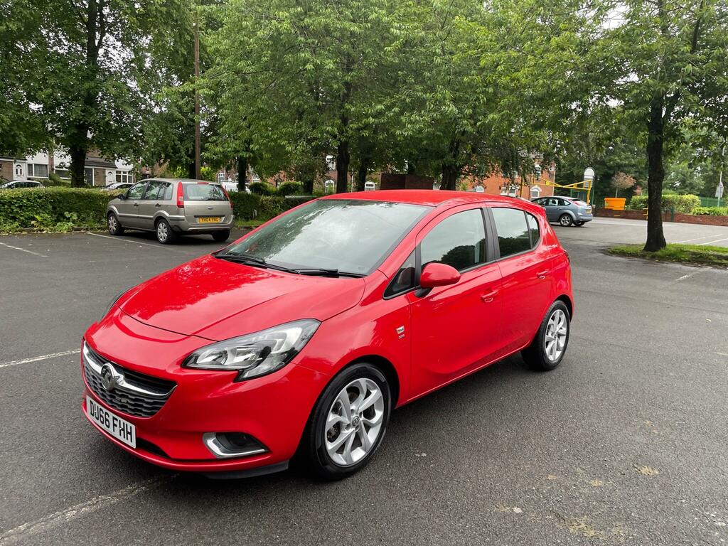 Vauxhall Corsa 1.4I Ecoflex Sri Euro 6 DU66FHH Red #5