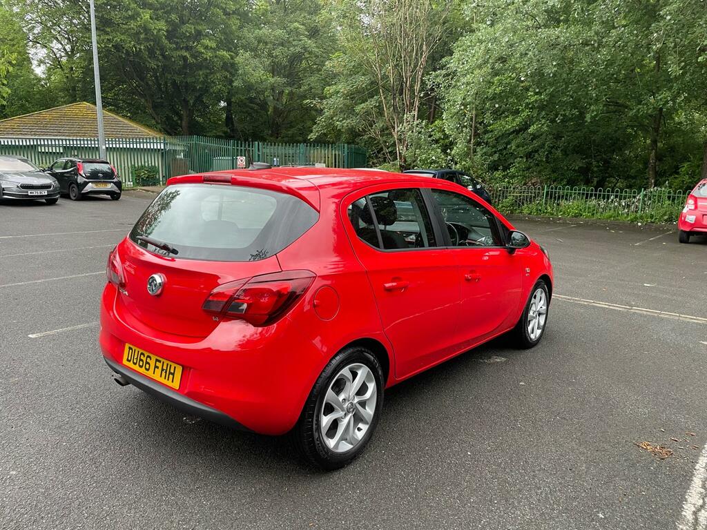 Vauxhall Corsa 1.4I Ecoflex Sri Euro 6 DU66FHH Red #4