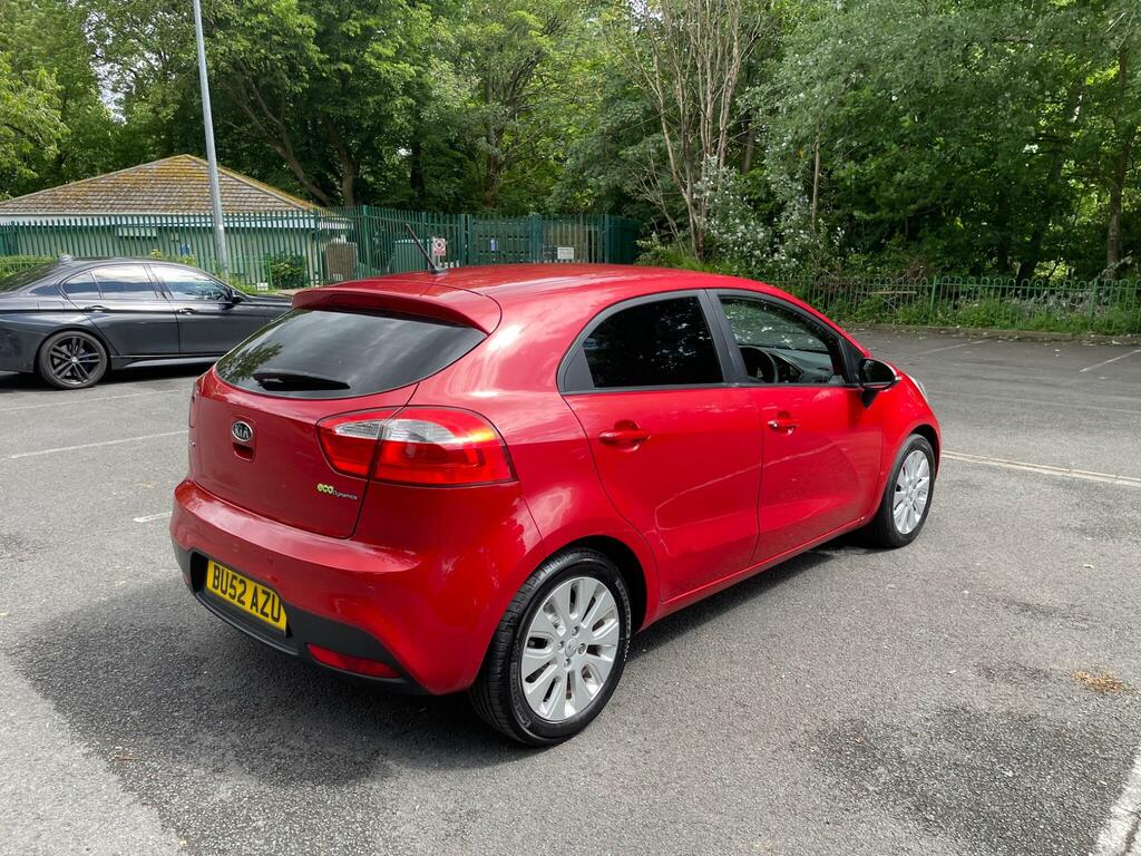 Kia RIO 2 Red #4