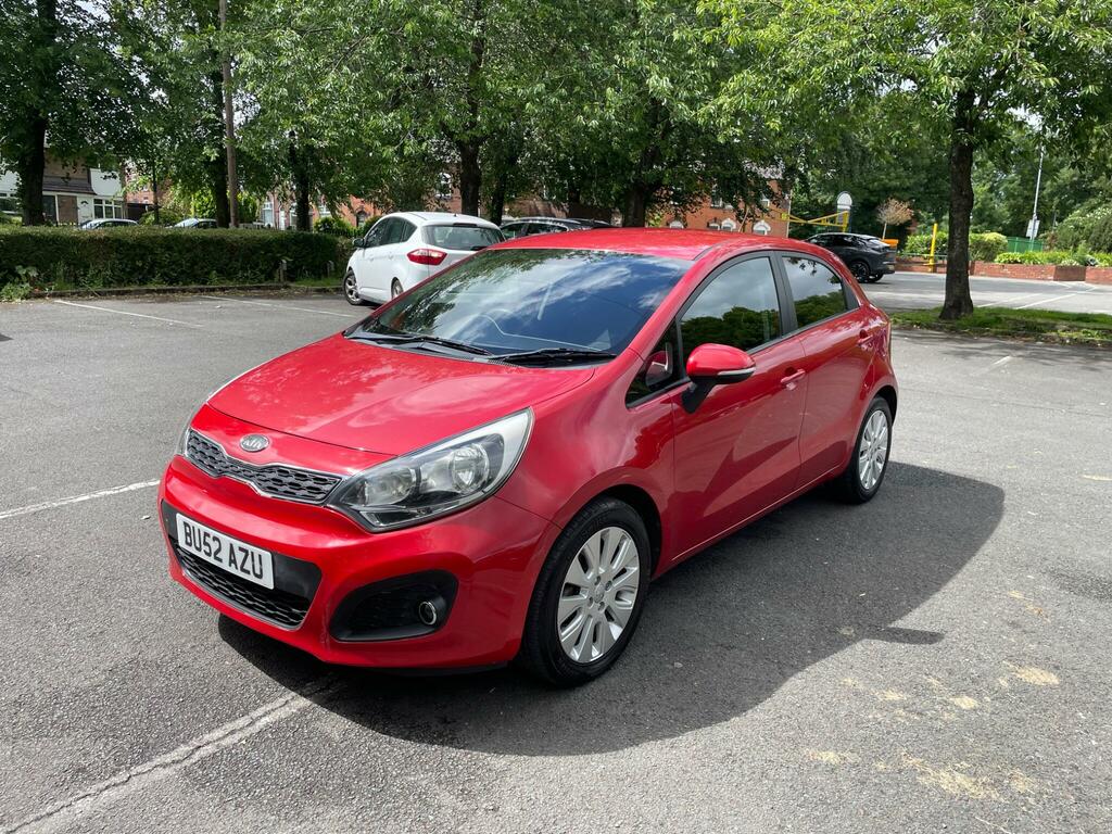 Kia RIO 2 Red #5