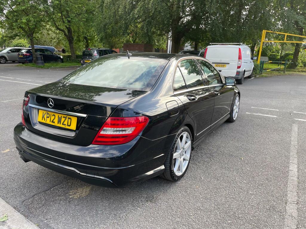 Mercedes-Benz C Class 1.8 C180 Blueefficiency Sport Euro 5 Ss Black #5
