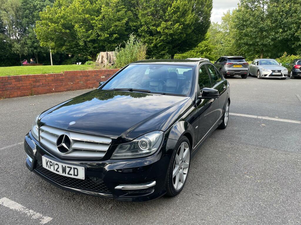 Mercedes-Benz C Class 1.8 C180 Blueefficiency Sport Euro 5 Ss Black #3