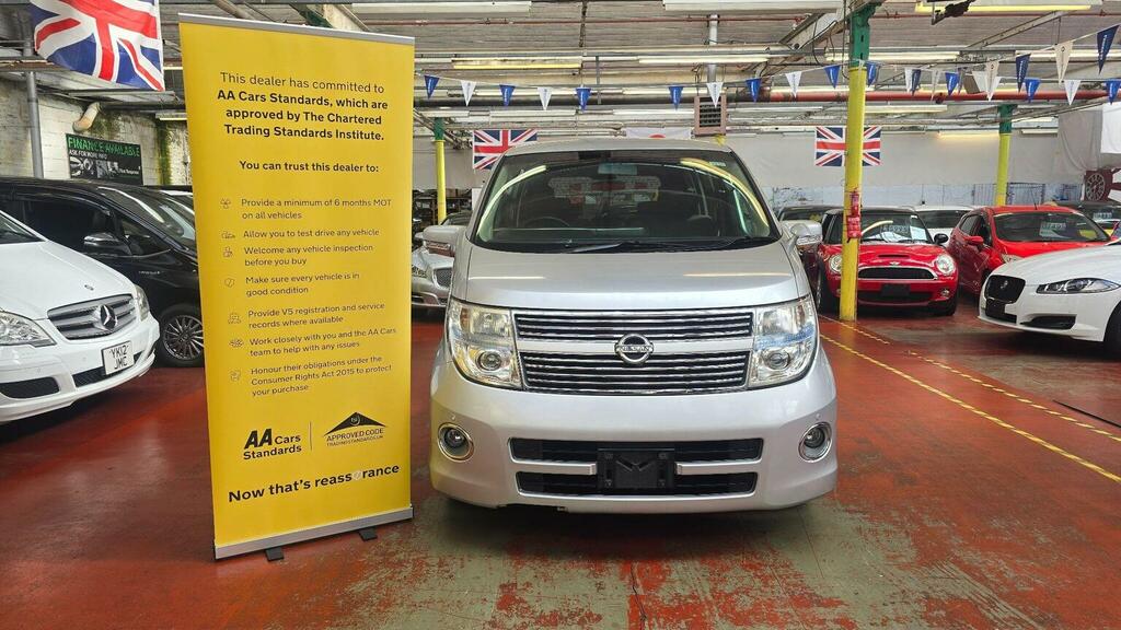 Nissan Elgrand Mpv 2.5 Highway Star 360 View Ulez Free 200808 JCF2245 Silver #2