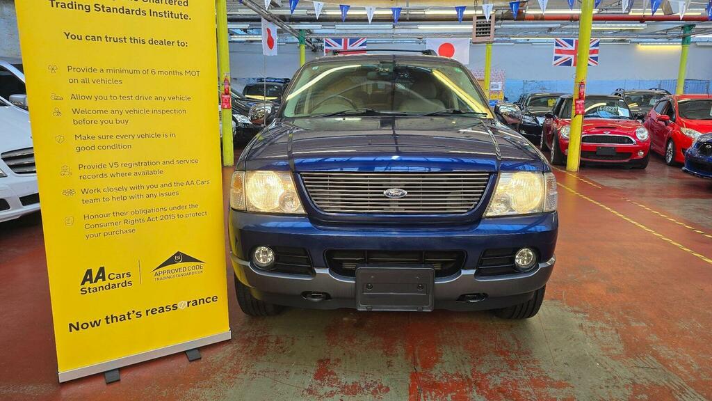 Ford Explorer Suv 4.0 Xlt 7 Seats Leather Low Mileage 200505 Blue #2