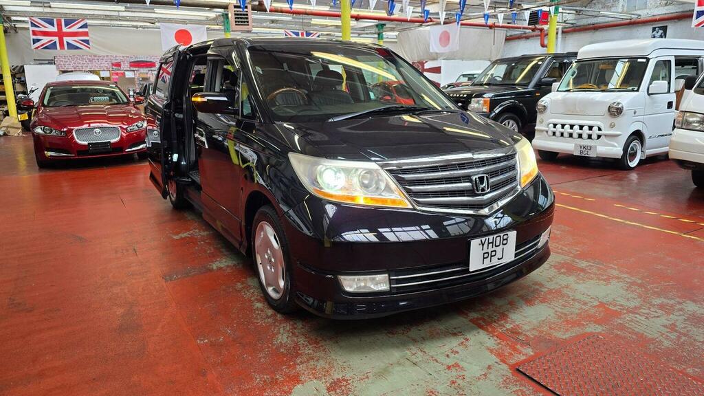 Honda Elysion 3.5 7 Seats Ulez Free Camera P Door Black #3