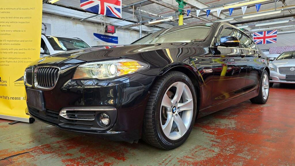 BMW 5 Series 2.0 523I Luxury Euro 6 Ss Black #2