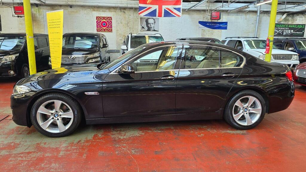 BMW 5 Series 3.0 530D M Sport White #43