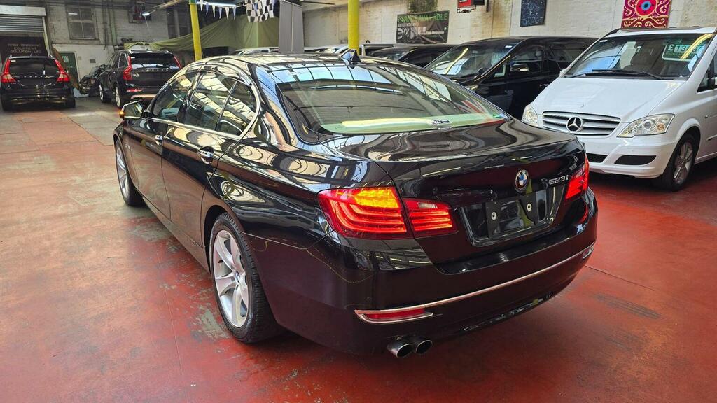 BMW 5 Series 3.0 530D M Sport White #46