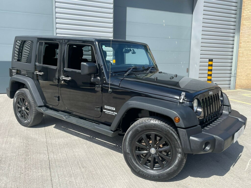 Jeep Wrangler 3.6 V6 Sport Unlimited Hardtop Convertible Black #2