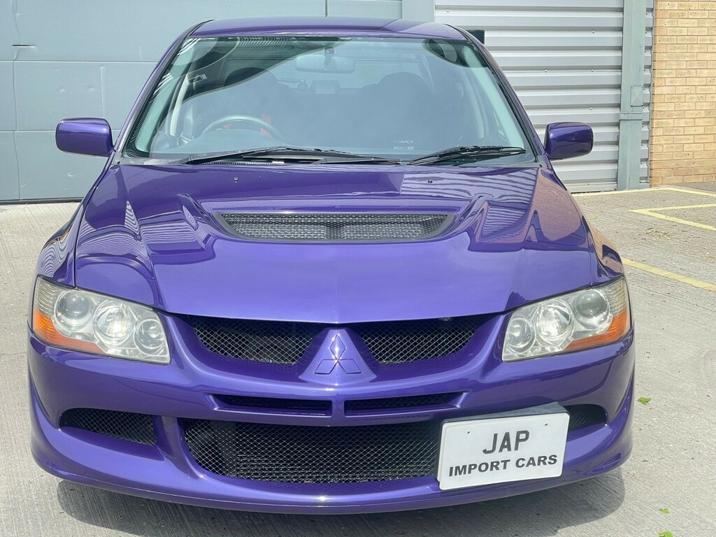 Mitsubishi Lancer Evo 8 VIII Fq300 Number 27 Uk Car Stunning Custo Purple #6