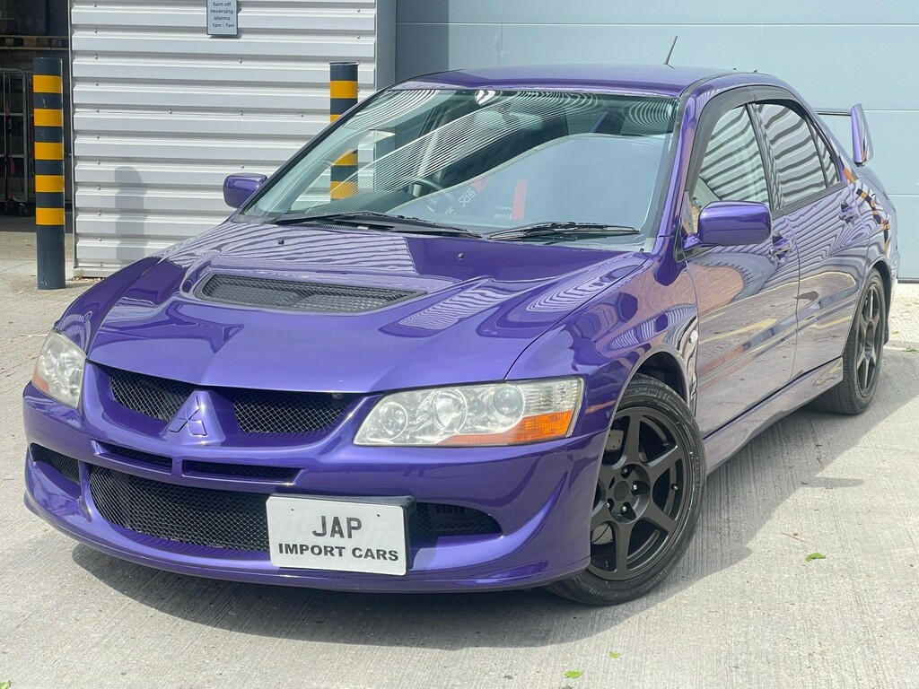 Mitsubishi Lancer Evo 8 VIII Fq300 Number 27 Uk Car Stunning Custo Purple #5