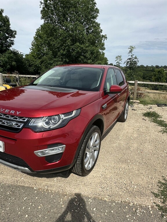 Land Rover Discovery Sport 2.0 Td4 Hse Luxury 4Wd Euro 6 Ss Red #2