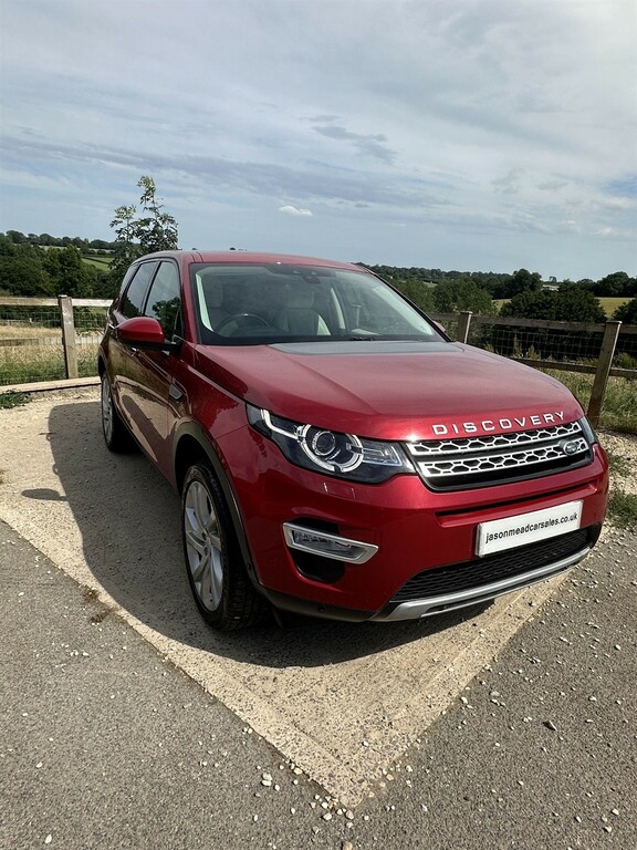 Land Rover Discovery Sport 2.0 Td4 Hse Luxury 4Wd Euro 6 Ss Red
