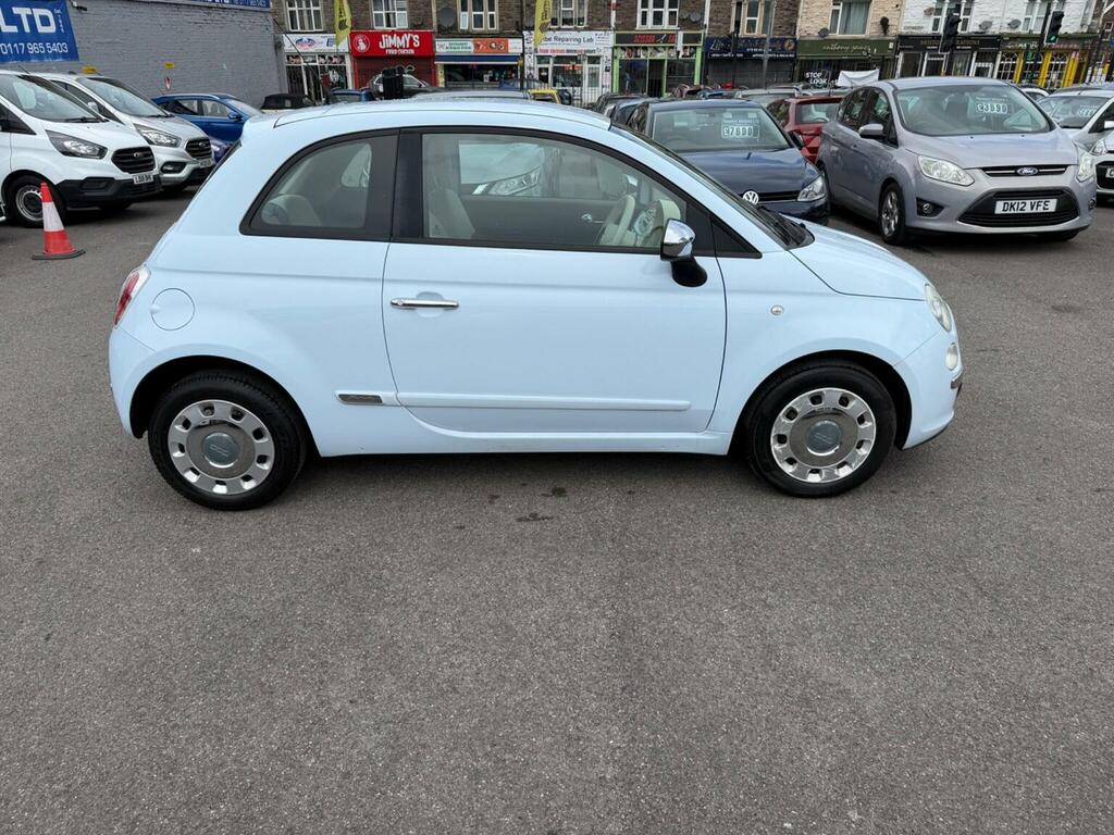 Fiat 500 Hatchback 1.2 Pop Euro 5 Ss 201010 WP10WZE Blue #2