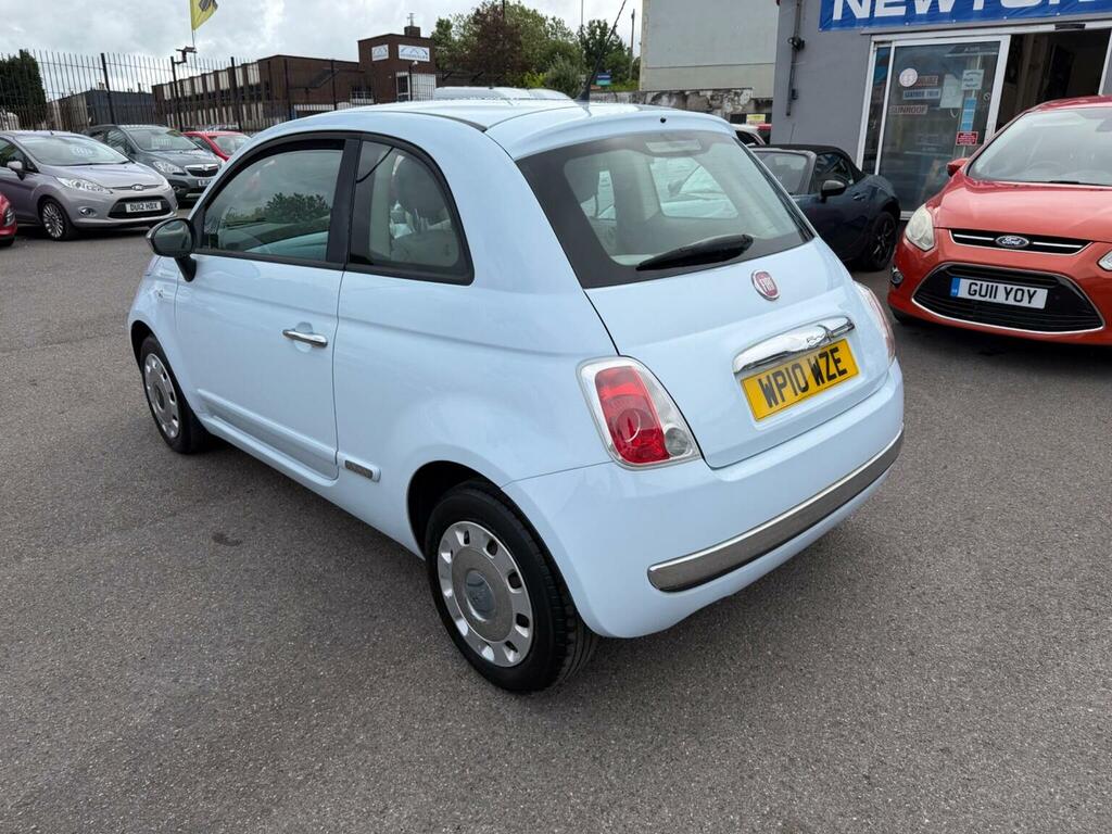 Fiat 500 Hatchback 1.2 Pop Euro 5 Ss 201010 WP10WZE Blue #5