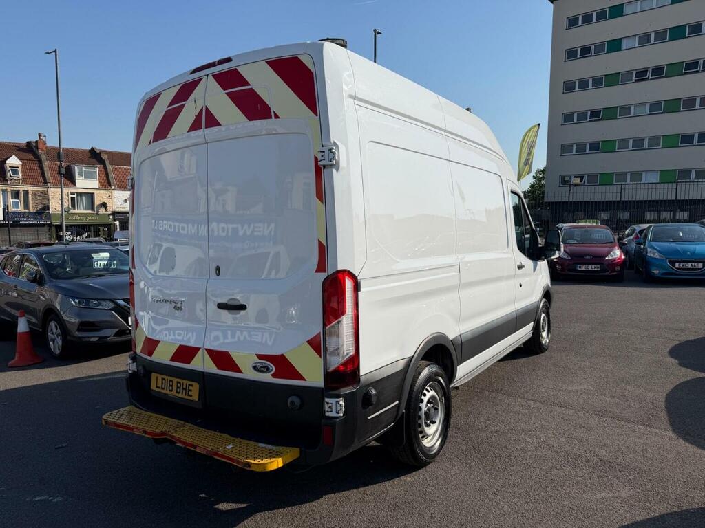 Ford Transit Custom Panel Van 2.0 350 Ecoblue Fwd L2 H3 Euro 6 20 LD18BHE White #3