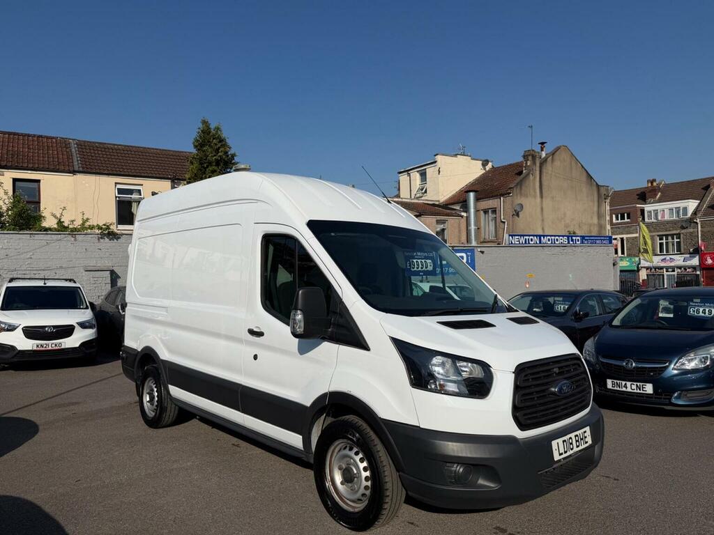 Ford Transit Custom Panel Van 2.0 350 Ecoblue Fwd L2 H3 Euro 6 20 LD18BHE White