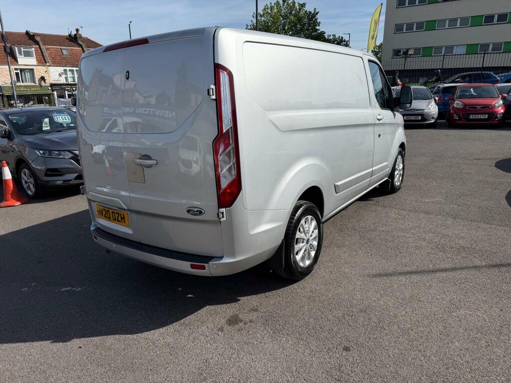 Ford Transit Custom Panel Van 2.0 280 Ecoblue Limited L1 H1 Euro 6 S HV20OZH Silver #3