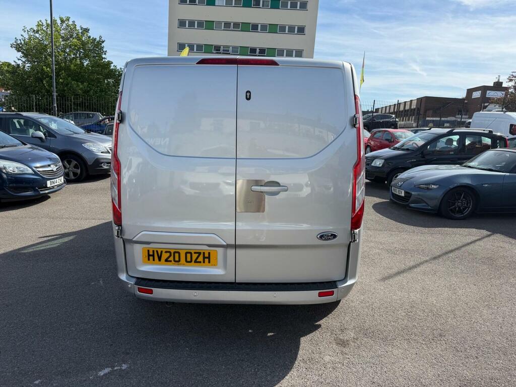 Ford Transit Custom Panel Van 2.0 280 Ecoblue Limited L1 H1 Euro 6 S HV20OZH Silver #4