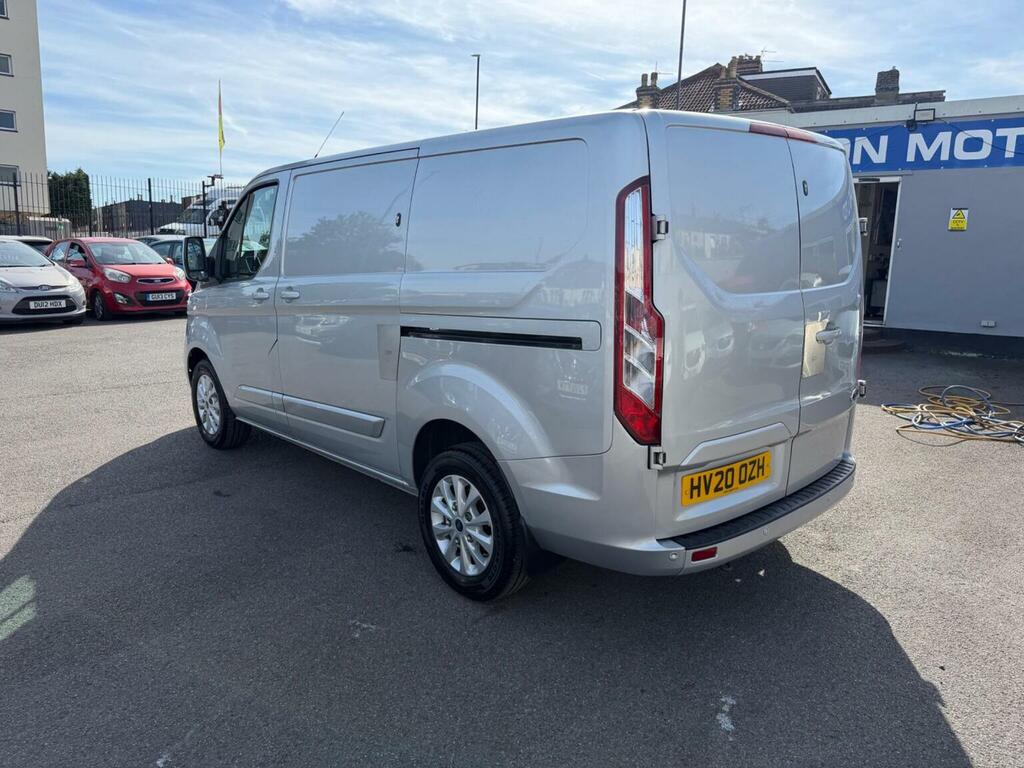 Ford Transit Custom Panel Van 2.0 280 Ecoblue Limited L1 H1 Euro 6 S HV20OZH Silver #5