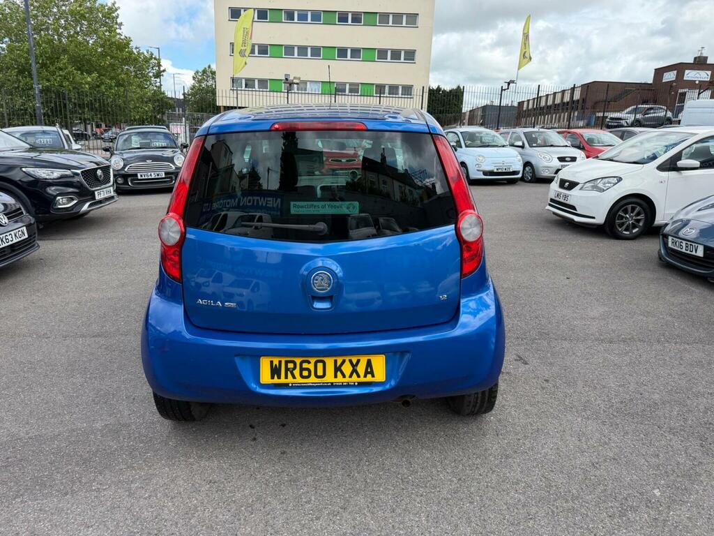 Vauxhall Agila Mpv 1.2 Vvt Ecoflex Se Euro 5 201060 Blue #4