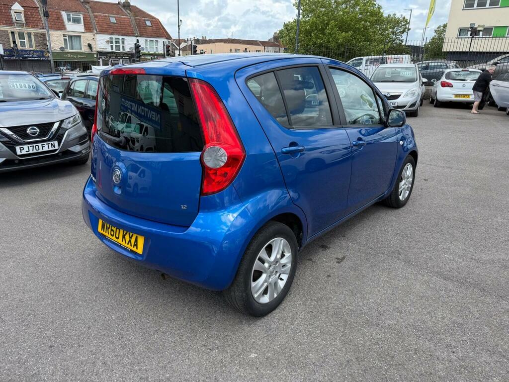 Vauxhall Agila Mpv 1.2 Vvt Ecoflex Se Euro 5 201060 Blue #3