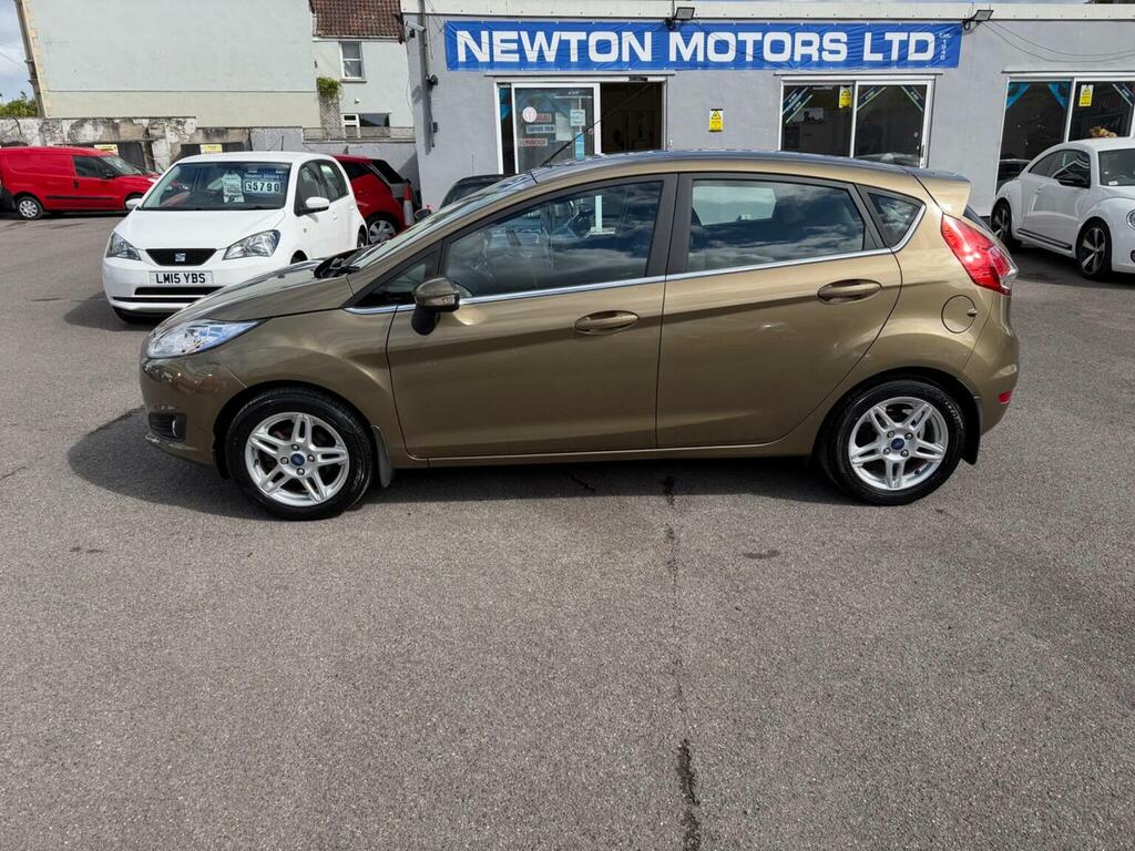 Ford Fiesta Hatchback 1.25 Zetec Euro 5 201414 CU14PXM Brown #6