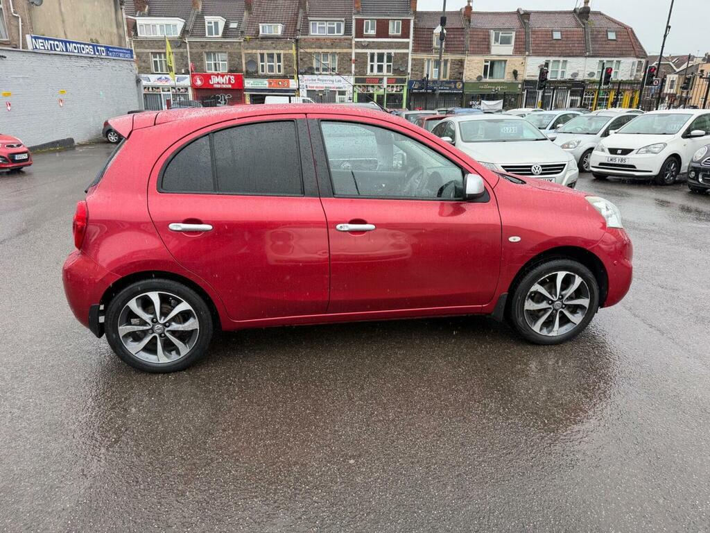 Nissan Micra Hatchback 1.2 N-tec Euro 6 201616 HY16UWH Red #2