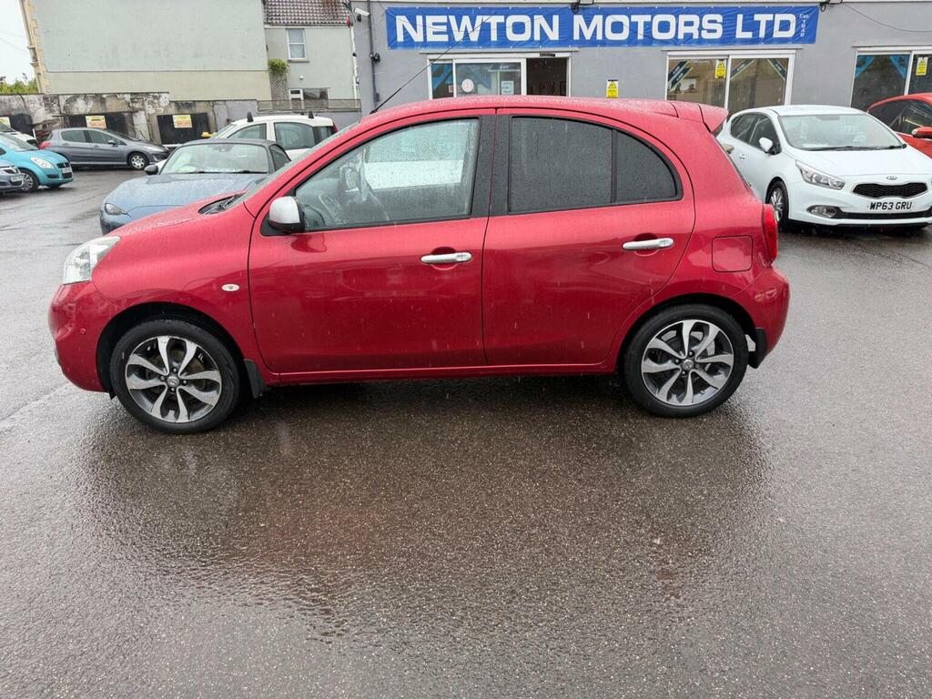 Nissan Micra Hatchback 1.2 N-tec Euro 6 201616 HY16UWH Red #6