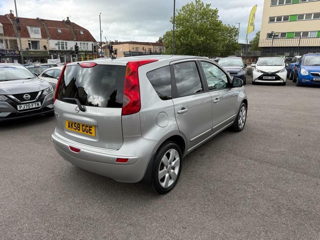 Nissan Note Hatchback 1.6 16V Tekna Euro 4 200858 Silver #3