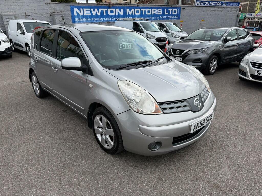 Nissan Note Hatchback 1.6 16V Tekna Euro 4 200858 Silver