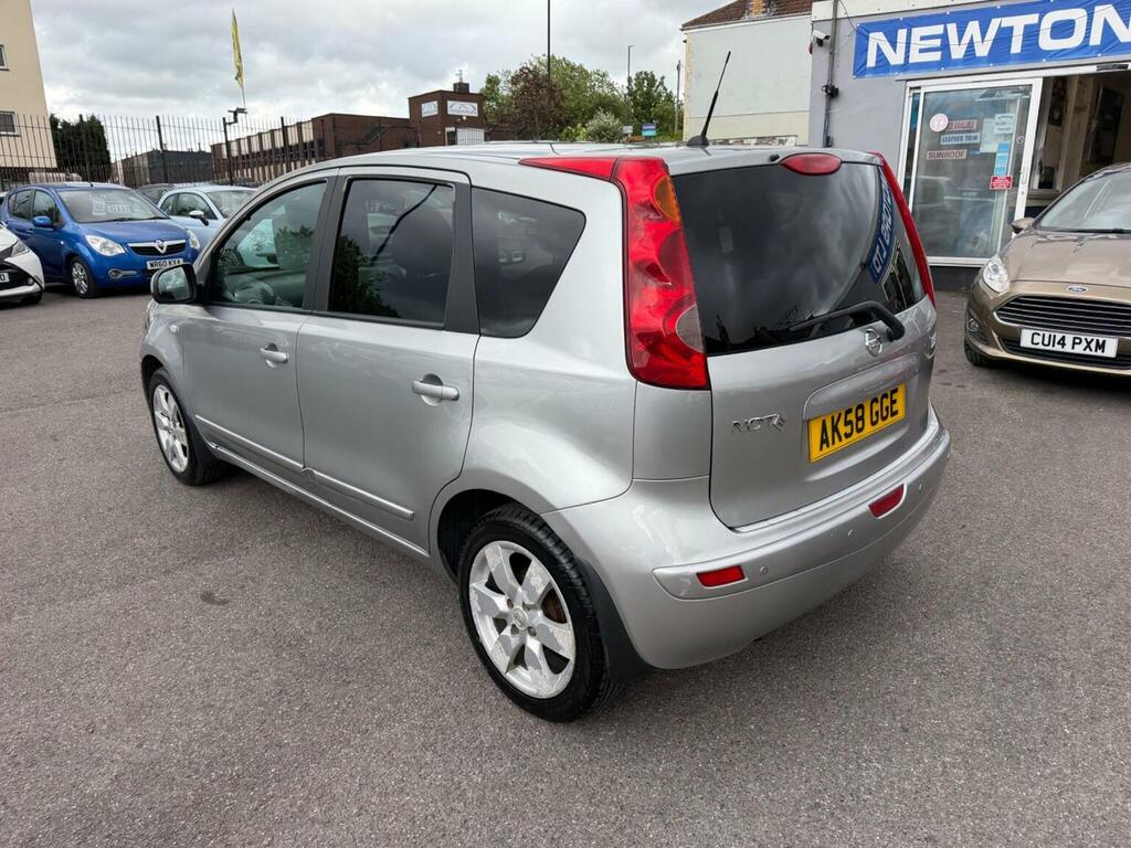 Nissan Note Hatchback 1.6 16V Tekna Euro 4 200858 Silver #5