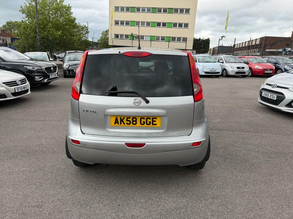 Nissan Note Hatchback 1.6 16V Tekna Euro 4 200858 Silver #4
