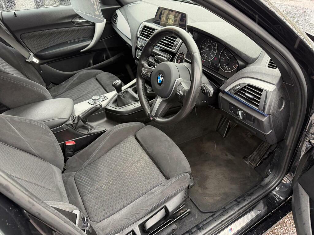 BMW 1 Series Hatchback Black #11