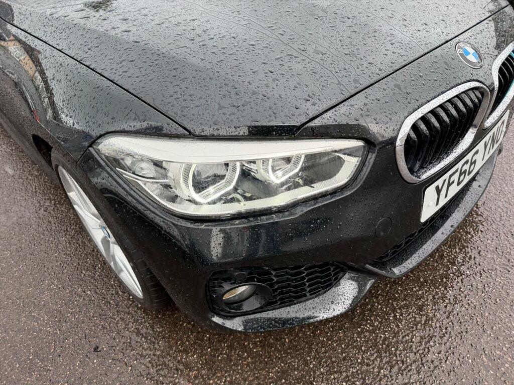 BMW 1 Series Hatchback Black #9