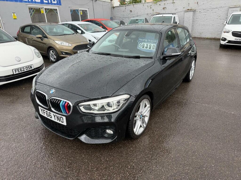 BMW 1 Series Hatchback Black #7