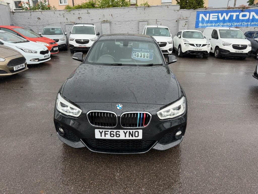 BMW 1 Series Hatchback Black #8