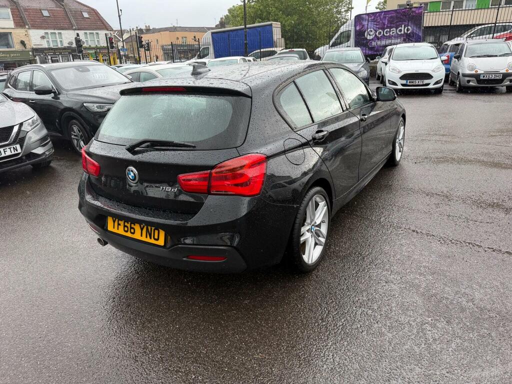 BMW 1 Series 1.5 116D M Sport Euro 6 Ss Black #3