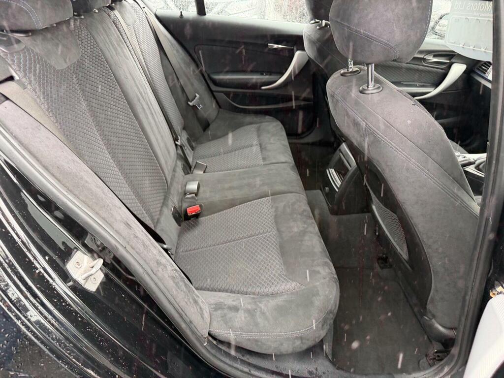 BMW 1 Series Hatchback Black #14