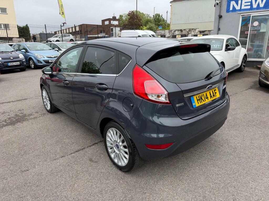 Ford Fiesta Hatchback 1.0T Ecoboost Titanium Euro 5 Ss HK14AAF Grey #5