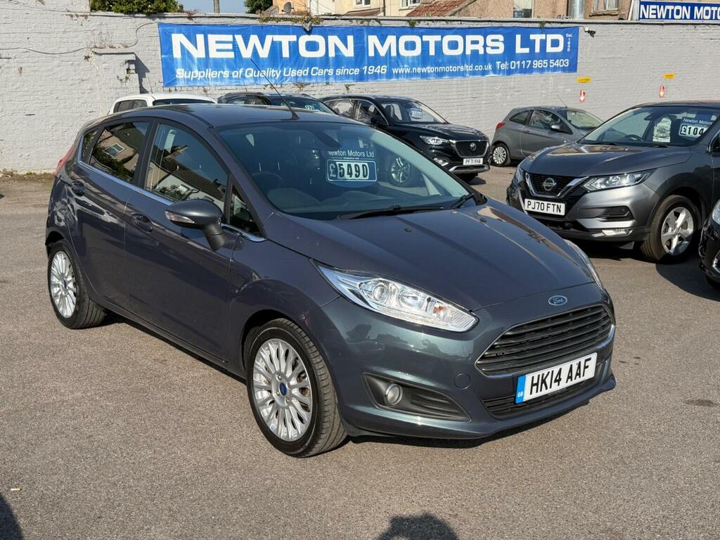 Ford Fiesta Hatchback 1.0T Ecoboost Titanium Euro 5 Ss HK14AAF Grey