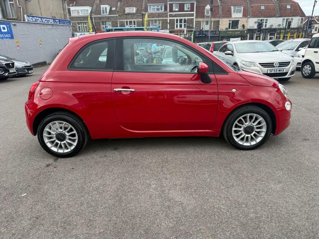 Fiat 500 Hatchback 1.2 Eco Pop Star Euro 6 Ss 2016 BC66ATX Red #2